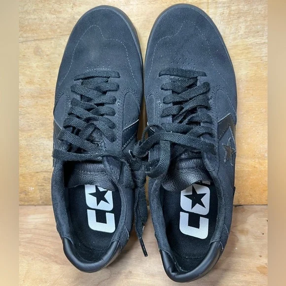 Converse Checkpoint SUEDE Pro Ox Womens Size 10.5 Shoes Sneakers Black 166019C - Picture 6 of 8